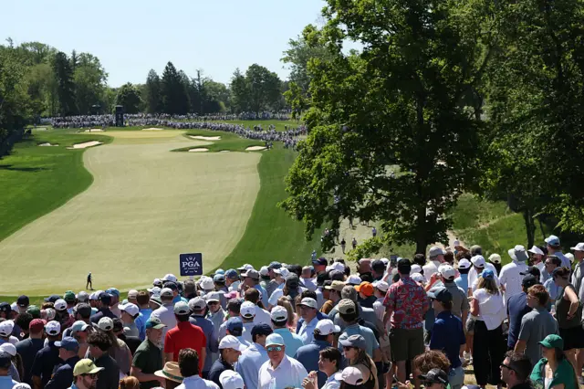 A general view of the first hole