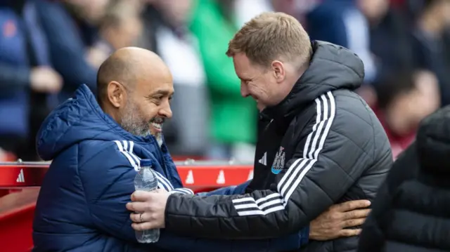 Nuno and Eddie Howe