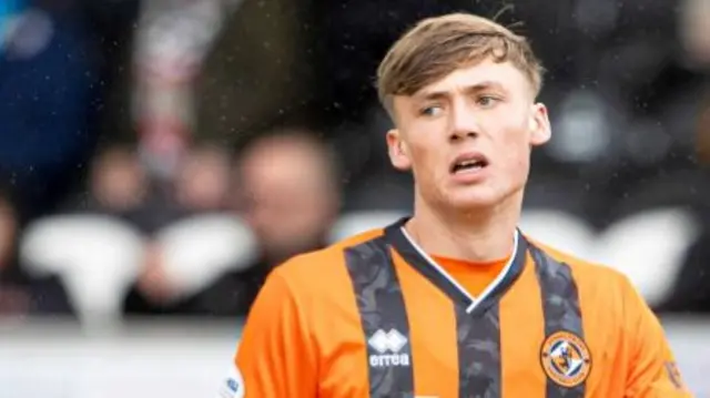 Dundee United player Keir Gilligan