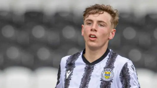 St Mirren forward Luke Douglas
