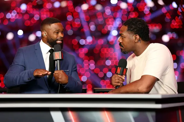 Tyron Woodley speaks to Jon Jones