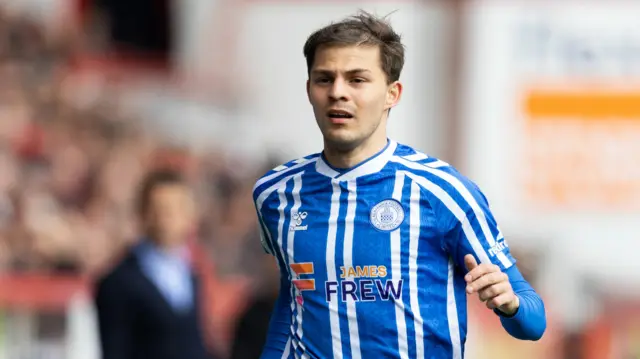 Kilmarnock's Nicky Clescenco