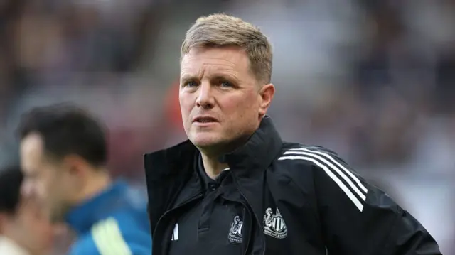 Newcastle manager Eddie Howe