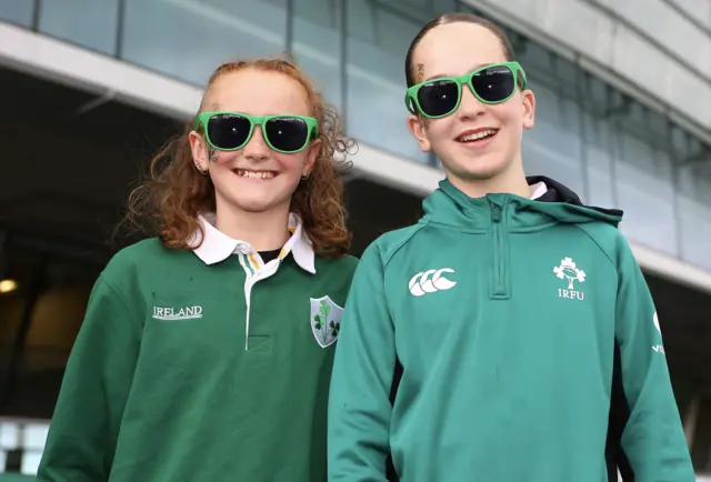 Ireland fans