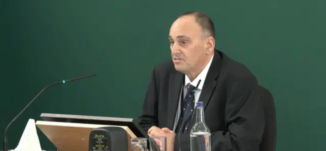Majid giving evidence
