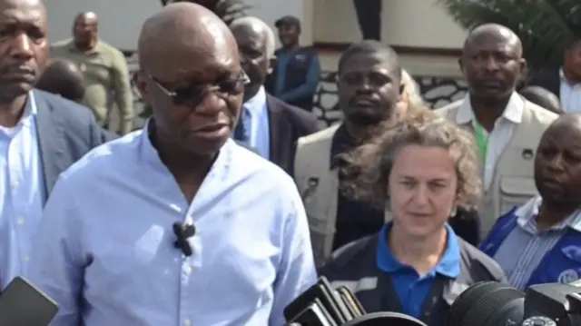 Samuel Roger Kamba, health minister of the DRC