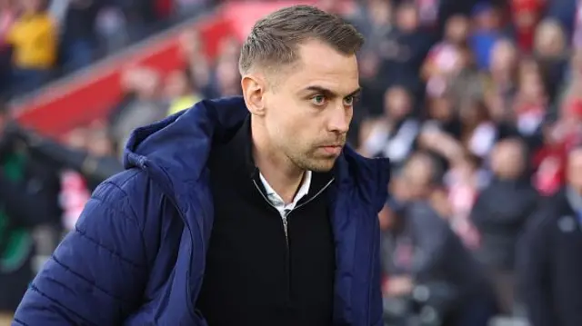 Southampton FC Head Coach Tonda Eckert looks on