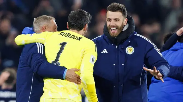 Angus Gunn and Craig Gordon