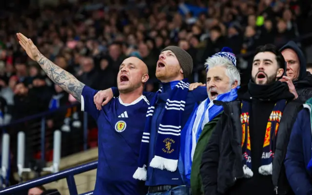 Scotland fans