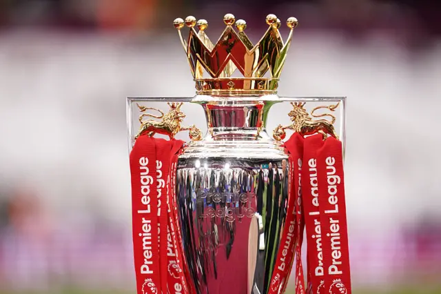 Premier League trophy