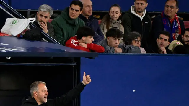 Osasuna fans bored