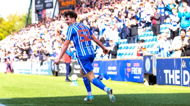 Kilmarnock winger Findlay Curtis