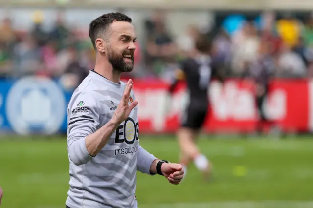 Down manager Conor Laverty
