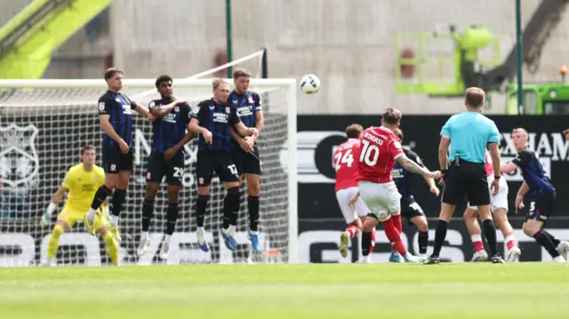 Windass scores for Wrexham against Boro