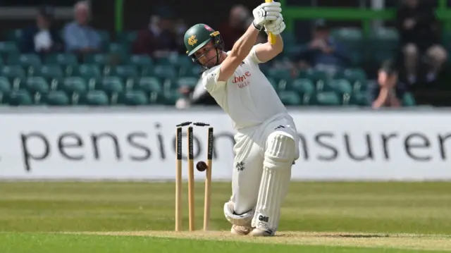 Jack Haynes bowled