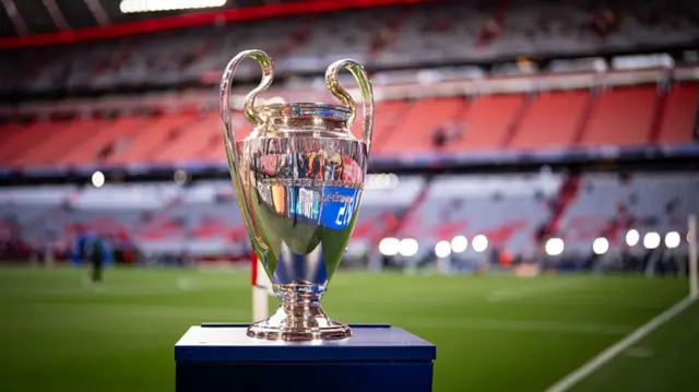 Champions League trophy