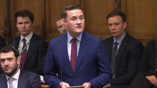 Wes Streeting delivers his resignation speech to the Commons