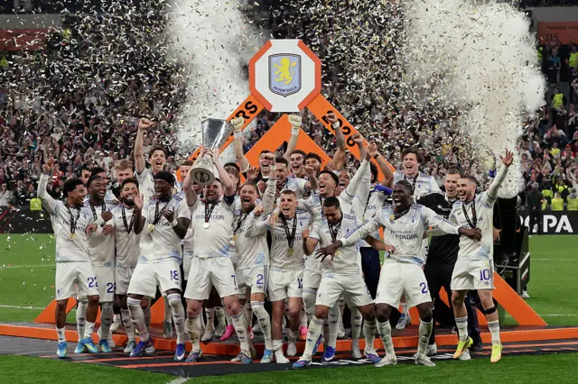 Aston Villa are Europa League champions