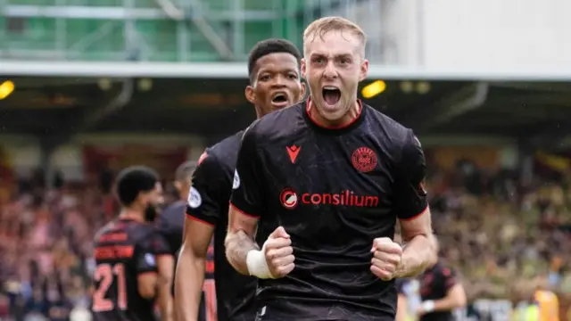 Killian Phillips celebrates