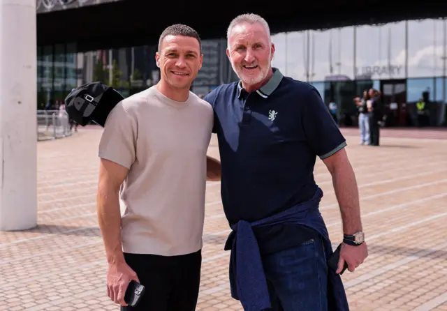 James Chester and Alan McInally