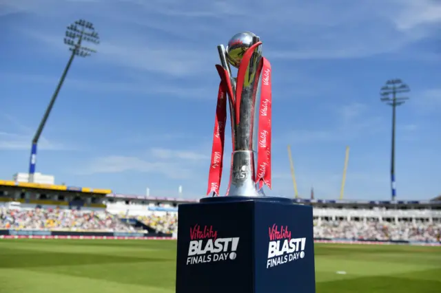 T20 Vitality Blast Trophy General View