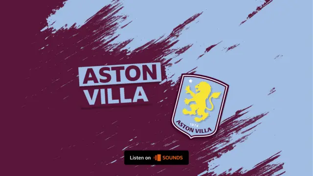 BBC Radio WM Aston Villa branding