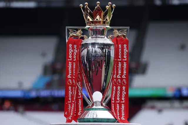 Premier League trophy