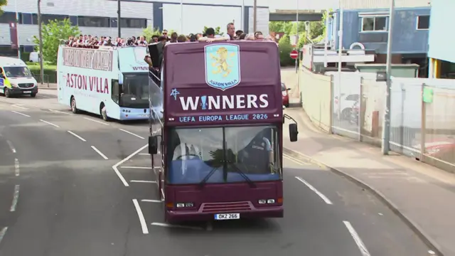 Villa bus is on the move