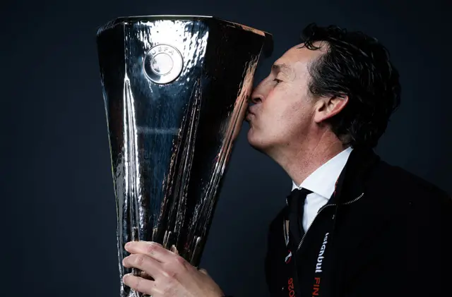 Aston Villa manager Unai Emergy