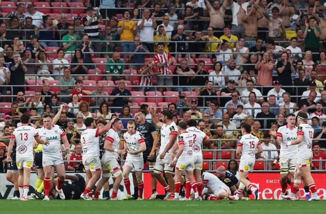 Ulster celebrate