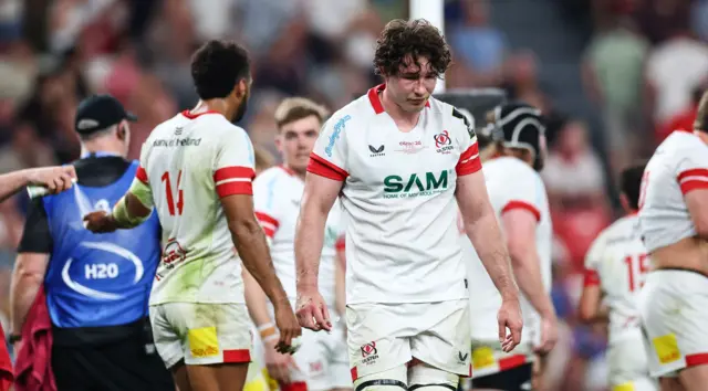 Ulster players dejected