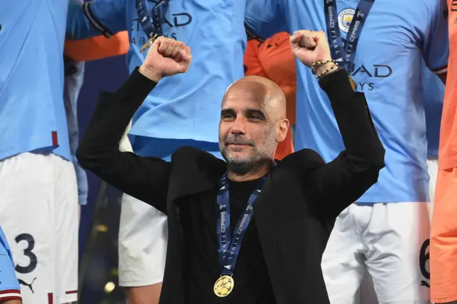 Manchester City manager Pep Guardiola