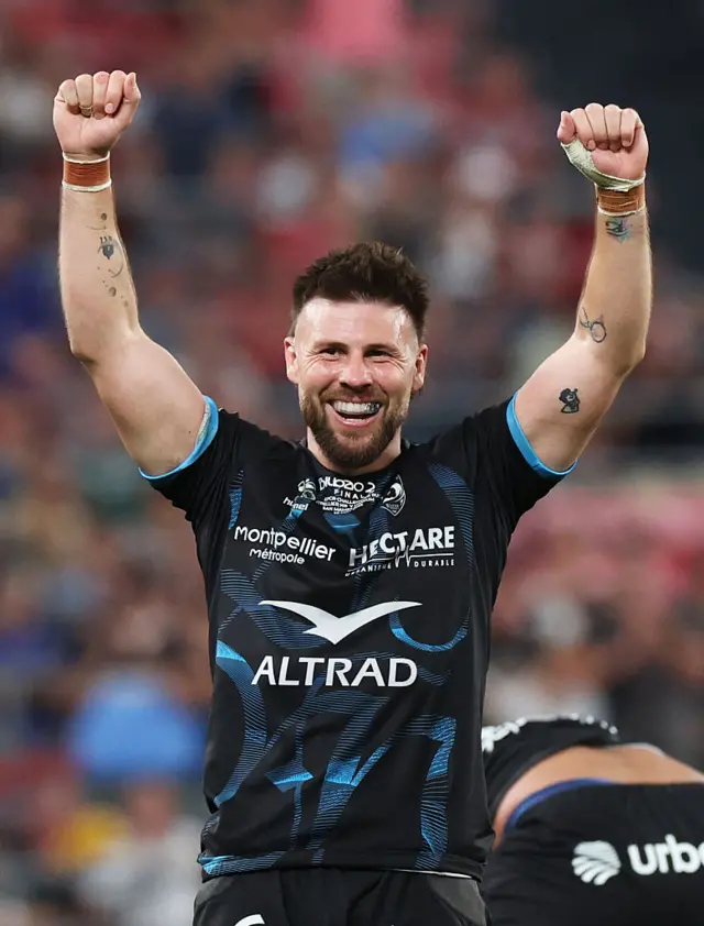 Montpellier celebrate