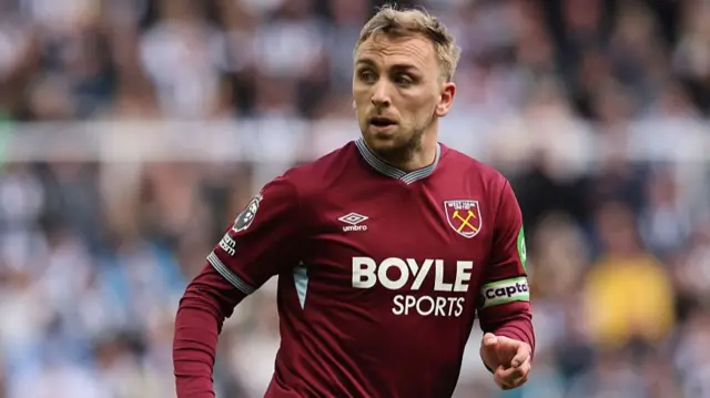 West Ham captain Jarrod Bowen