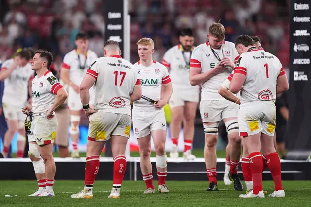 Ulster players dejected