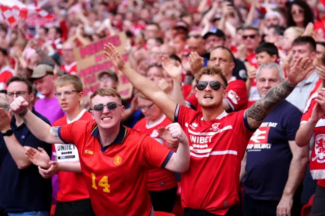 Boro fans