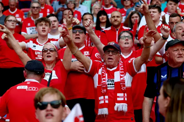 Boro fans