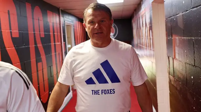 Leicester City Women Manager Rick Passmoor arrive