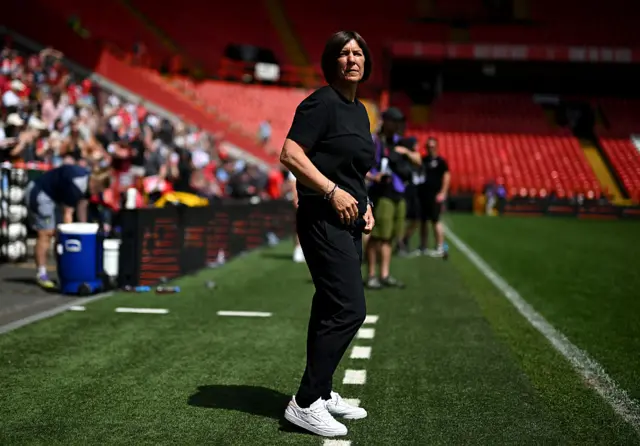 Karen Hills directs the team from