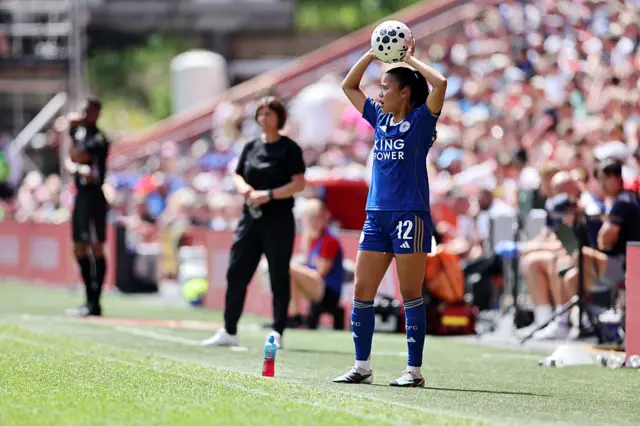 Ale prepares to take a throw