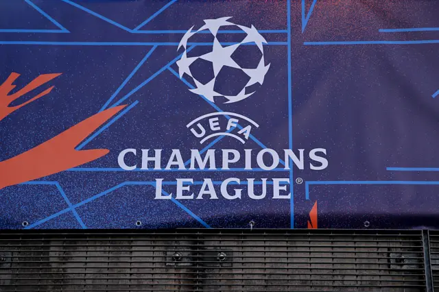Champions League banner