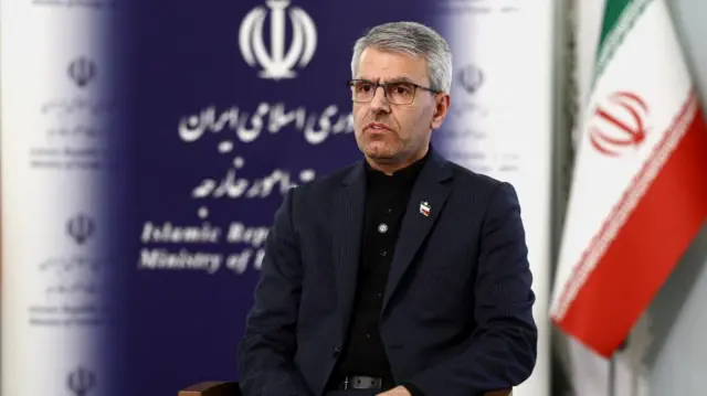 Iran's Foreign Ministry spokesman Esmail Baghaei.