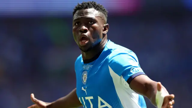 Adama Sidibeh in action