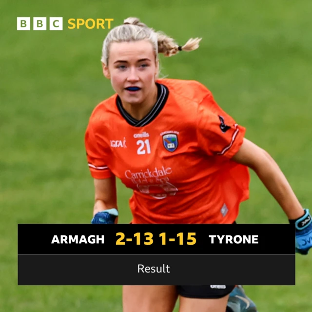 FT: Armagh 2-13 Tyrone 1-15