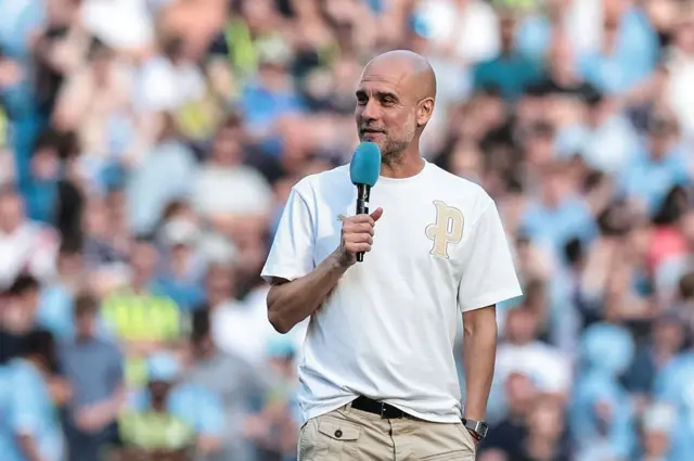 Manchester City manager Pep Guardiola