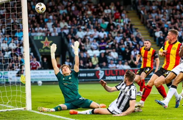 St Mirren 1-0 Partick Thistle (agg 2-1)