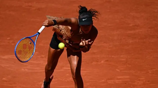 Osaka in action