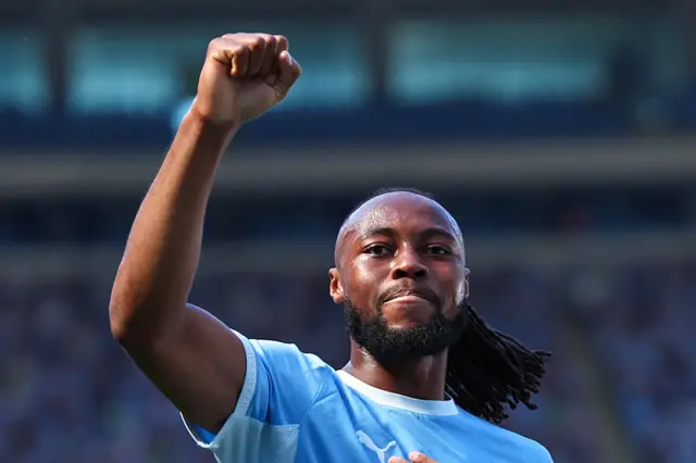 Manchester City forward Semenyo