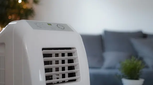 A mobile air conditioner