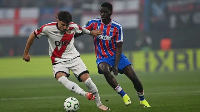 Players in action during the UEFA Conference League